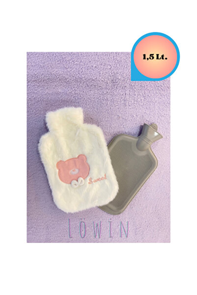 Löwin Peluş Kılıflı Sıcak Su Torbası | Sevimli Hayvan Figürlü | Yumuşacık | 1...
