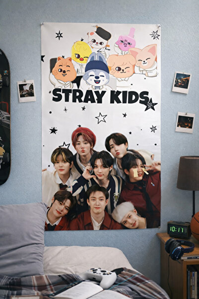 OWLBAG COMPANY Owl Bag Stray Kids Poster Patterned Design Wall Tapestry