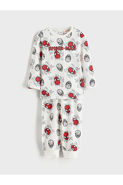 LC Waikiki طقم بيجامة للأولاد من إكرو سبايدر مان مطبوع من متجر غوليس