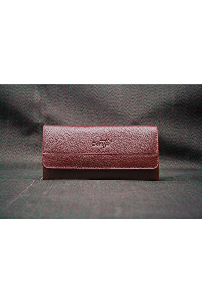 ZENİTH LEATHER Hakiki Deri Kadın Cüzdan – Çok Bölmeli, Fermuarlı Bozuk Para G...