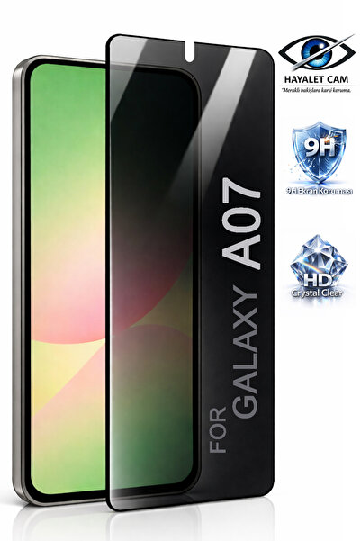 Tech&bello accessories واقي شاشة زجاجي لهاتف سامسونج A07 - A06، تغطية كاملة، ...