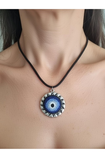 EL YAPIMI قلادة مطرزة بتصميم كنافيتش - تصميم أصيل