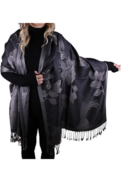 Generic OSHIMA Women's Scarf, Silk Cashmere Scarf, Soft Ponchos, Reversible P...