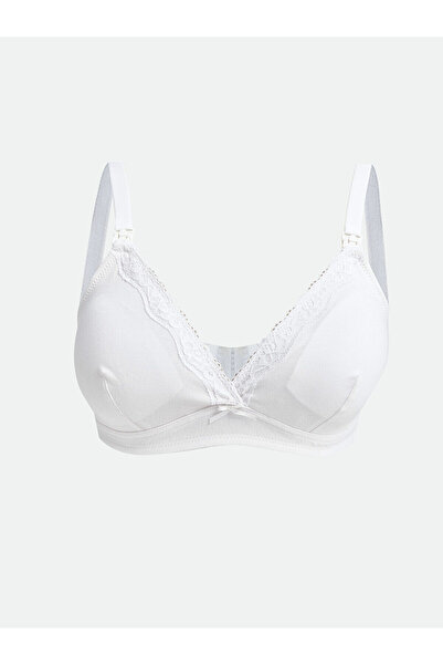 LC Waikiki Unpadded Polka Dot Nursing Bra Without Underwire (W4)