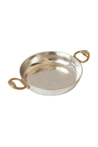 modabakir مقلاة نحاسية مطلية من الداخل والخارج 18 سم