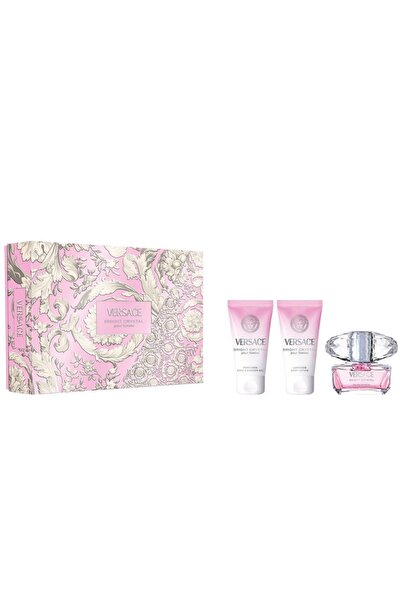 Versace Σετ Bright Crystal, Eau de Toilette, 50 ml + λοσιόν σώματος + αφρόλου...