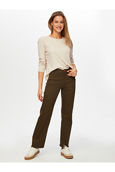 Faik Sönmez Relax Uzun Kollu Modallı Kaşkorse Tshirt W26TSH099