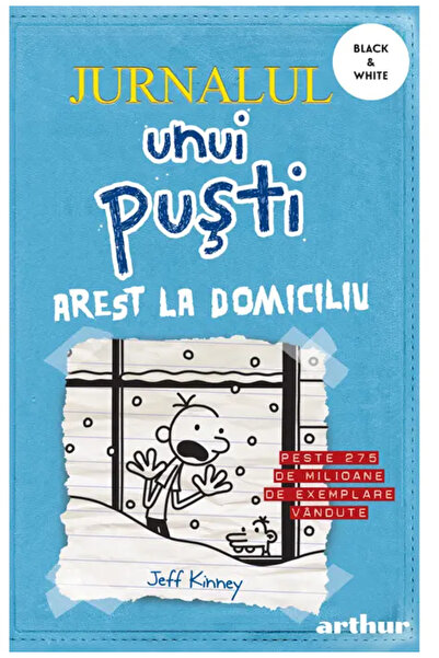 ARTHUR Jurnalul Unui Pusti 6. Arest La Domiciliu Cartonat
