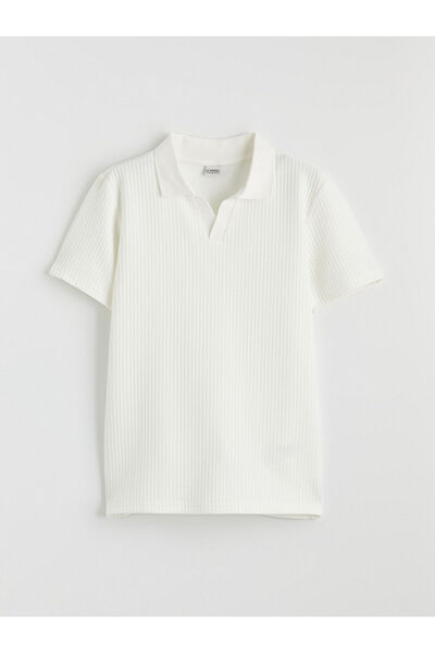 LC Waikiki Δημιουργήστε το στυλ σας με το αγορίστικο μπλουζάκι με λαιμόκοψη π...