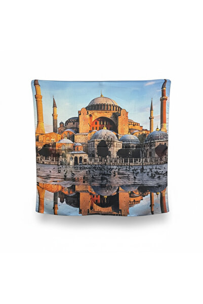 CROATE Silk Feel Special Pattern Scarf – Hagia Sophia Mosque