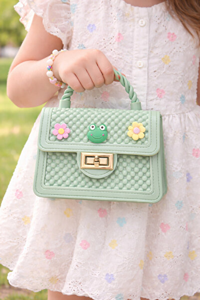 Selvira Kız Çocuk Mini Çanta – Sevimli Figürlü, Kilitli, Askılı El ve Omuz Ça...