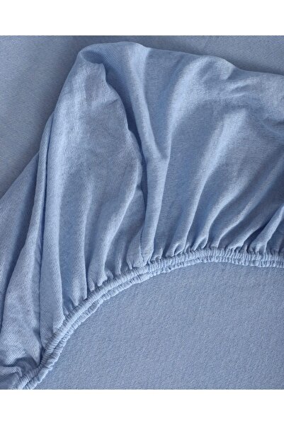 serelya King Size Combed Cotton Fitted Sheet - 100% Cotton - 180 X 200 cm