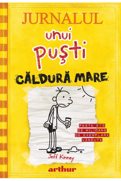 ARTHUR Jurnalul Unui Pusti 4. Caldura Mare Cartonat