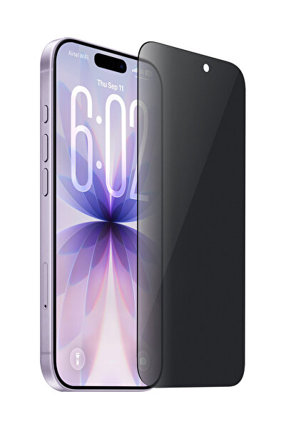 TechnoZone iPhone 17 Compatible Invisible Ghost Full Coverage Anti Static Scr...