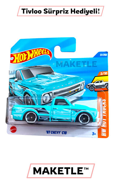 HOT WHEELS '67 Chevy C10 - HYW74 - Tivloo Sürpriz Hediyeli
