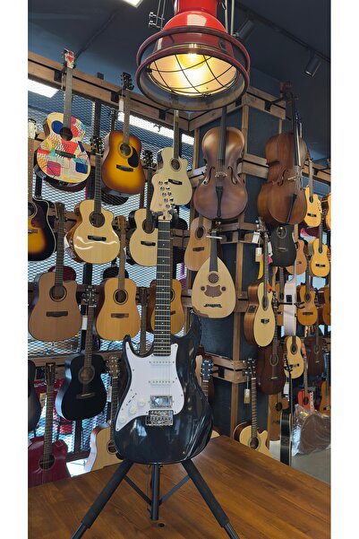 PENA MÜZİK HSS SOLAK Siyah Elektro Gitar