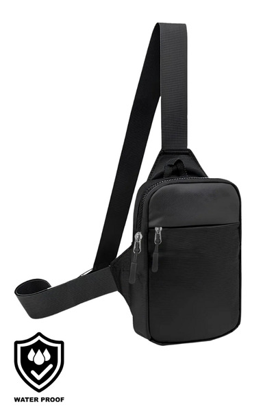 woys Unisex Impertex Kumaş Telefon Bölmeli Bel Ve Çapraz Omuz Çanta Göğüs Sey...