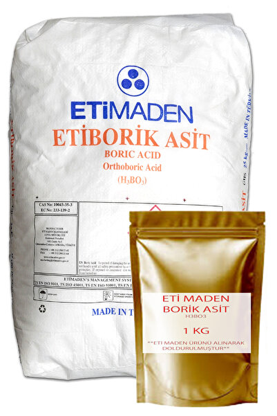 Eti MADEN BORİK ASİT 1Kg