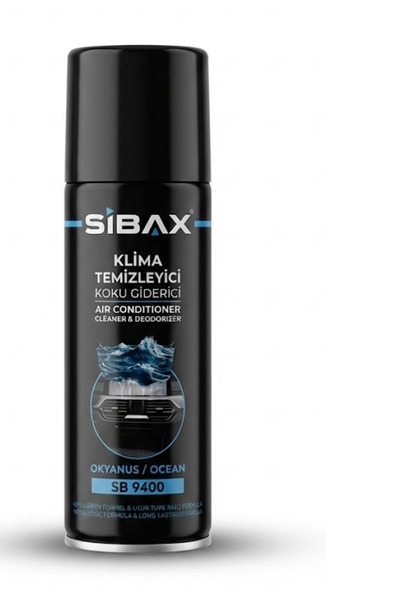 Sibax Klima Temizleyici Sprey 200 ml | Okyanus Ferahlığı | Klima Temizleme Sp...