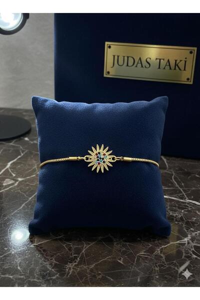 Judas Takı Gold Zircon Elevator Bracelet