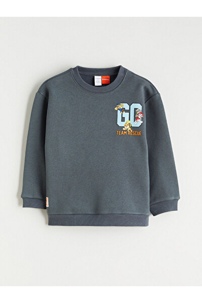 LC Waikiki Peak New Season Paw Patrol Printed Boys' Thick Sweatshirt