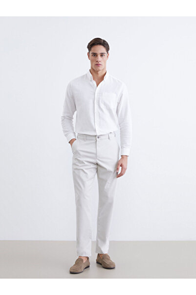 LC Waikiki بنطلون تشينو للرجال بقصة ضيقة