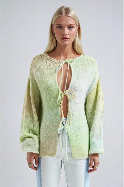 Lijuri Color Gradient Basic Cardigan 5197