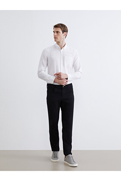 LC Waikiki بنطلون شينو جبردين ضيق للرجال