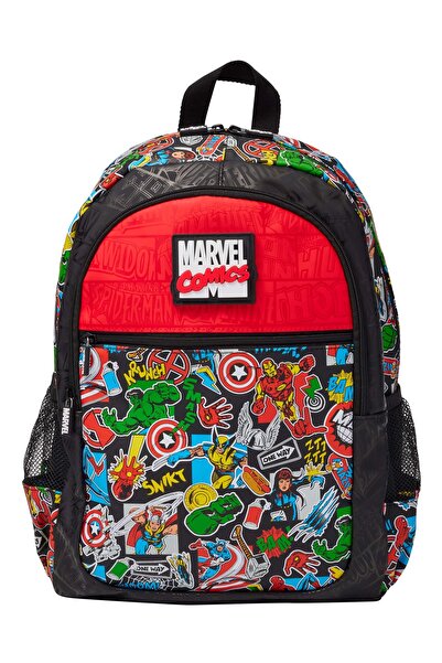SMIGGLE Marvel Licensed Classic Children's Backpack – Black, School and Daily...