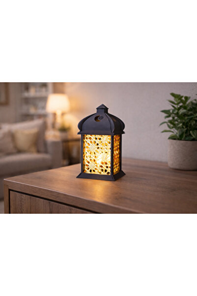 Zeugmart Dekoratif Ramazan Feneri MasaÜstü Işıklı Obje