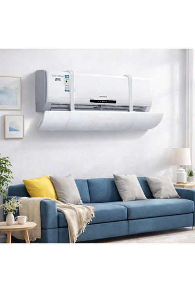 KULVARAVM Ayarlanabilir Klima Hava Perdesi Klima Hava Yönlendirici Klima Apar...