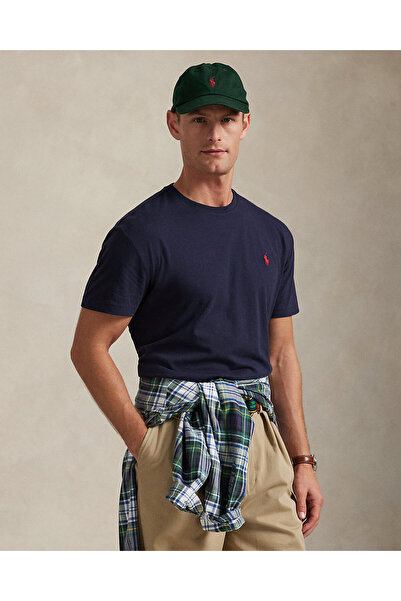 Ralph Lauren Black Label Klasik Kesim Jersey Bisiklet Yaka Tişört