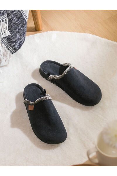 LC Waikiki Özmarka Нови мъжки пантофи с подплата от изкуствена кожа с вид на ...