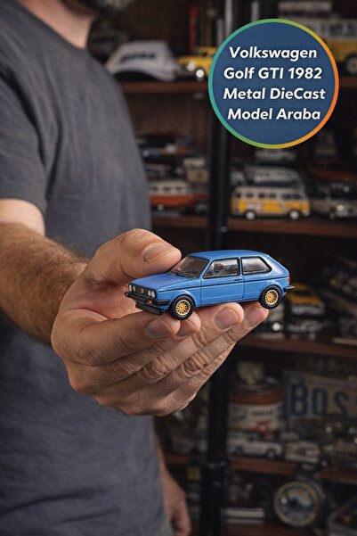 TOYFEST سيارة فولكس فاجن جولف جي تي آي 1982 من جرينلايت، طراز ميول كلوب في دو...