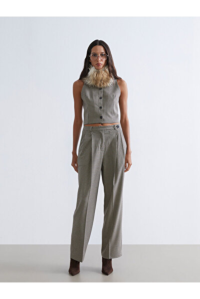 LC Waikiki Özmarka Нова колекция велосипедна яка Тартан Дамска класическа жил...