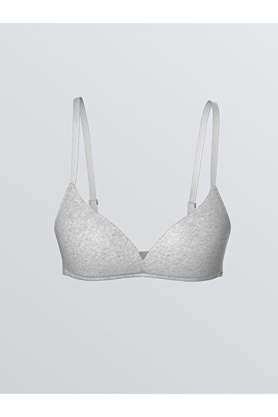 LC Waikiki Ozmarka New Season Underwire-Free Non-Padded Flat Triangle Bra