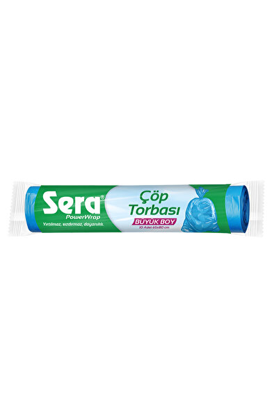SERA 5 Pcs Garbage Bags Large Size 65X80Cm Quantity