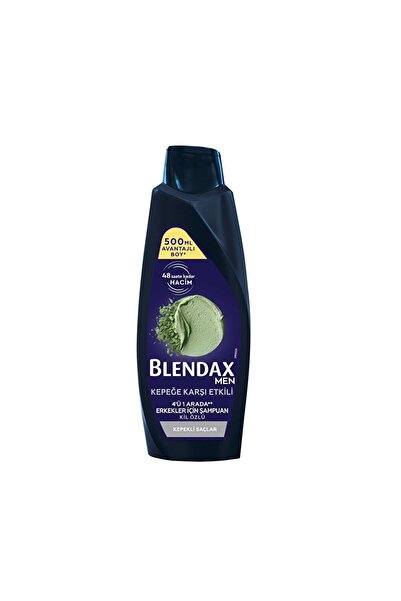 Blendax 5 Pcs Anti-Dandruff Shampoo for Men 500 ml