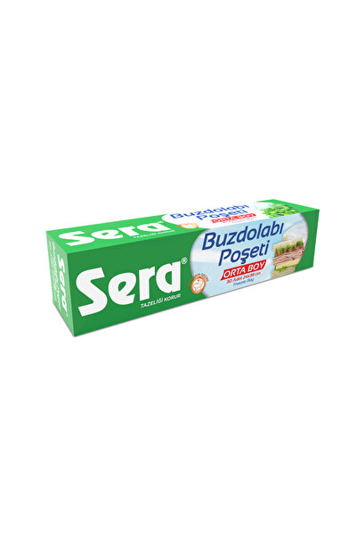 SERA 3 Pcs Medium Size Refrigerator Bags 24X38Cm Quantity