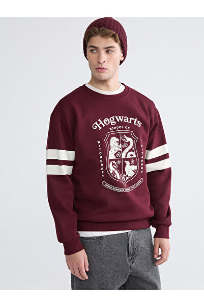 LC Waikiki RMZ CLOTHING SEASON DEALS سترة سميكة للرجال ذات ياقة دائرية باللون...