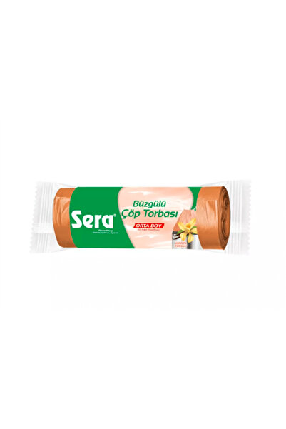 SERA 5 Pcs Drawstring Vanilla Medium Size Garbage Bags Quantity