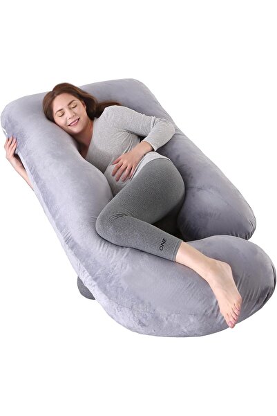 Arabest Maternity pillow with detachable pillowcase-support back, legs, abdom...