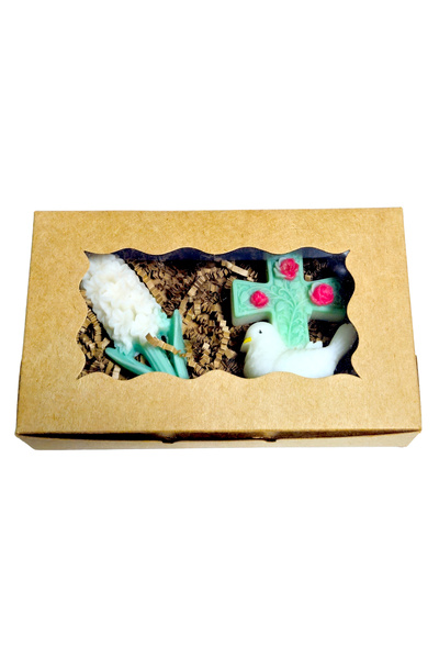 Fresh Candles Gift Set model C1 with 2 scented candles, 100g