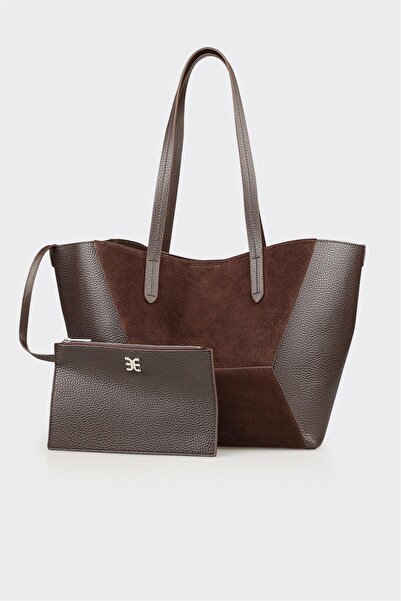 Elle Shoes Kahve Kadın Omuz Çantası