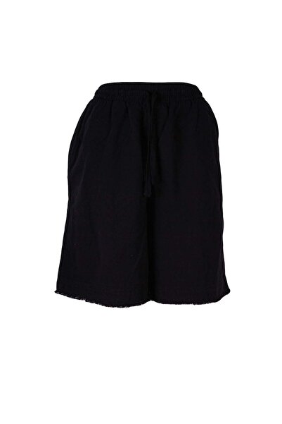 trender 26Ytg5000023 Black Women's Shorts 5326
