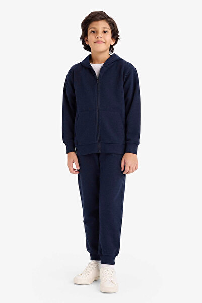 DeFacto Basic Navy Blue Boys' Sweatpants B5755A8/Nv135