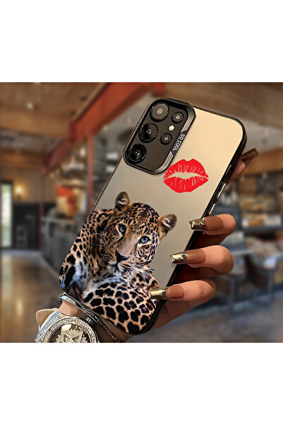 Caseji حافظة هاتف متوافقة مع هاتف سامسونج جالاكسي S24 الترا بتصميم النمر الجا...