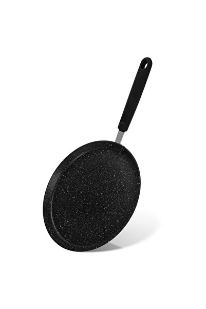 Fissman Crepe Pan Jet Black 20cm (Aluminium With Non-Stick Coating)