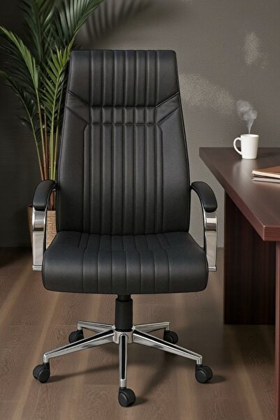 neonx |Makam Koltuğu|Deri Çalışma Koltuğu|Ergonomik Tasarım|Üst Düzey Konfor