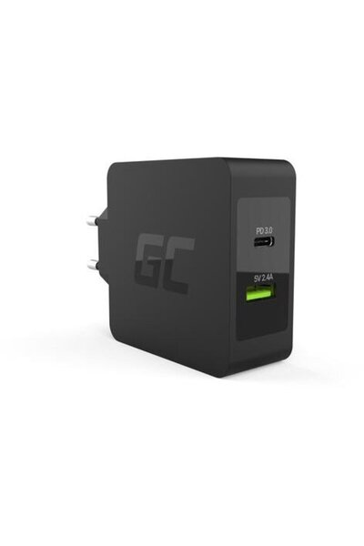Greencell 45W PD, Power Delivery, Negru